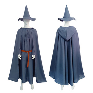 霍比特人指环王cos服 魔戒甘道夫舞台服扮演coscosplay万圣节服装