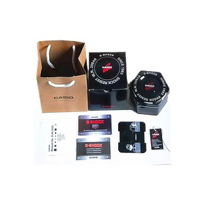 全新实拍卡西欧手表包装盒p六角铁盒纸盒casio手提袋gshock礼品盒