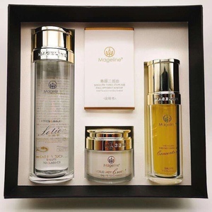 专柜正品麦吉丽素颜三部曲大套装贵妇膏精华液平衡水正装套盒