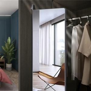 可穿衣镜衣afyu3_16柜抽拉式内子里面的装推关拉轨道隐闭形平开门