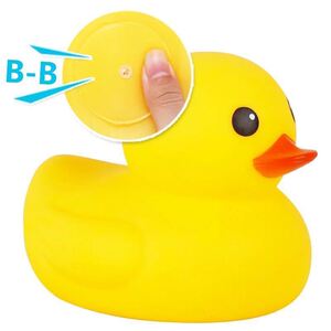 鸭子玩具捏捏叫发声大号