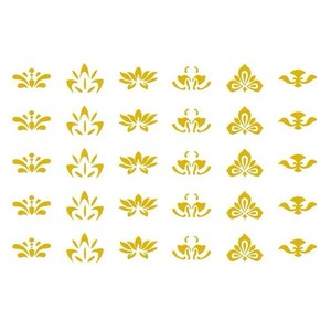 额头印花眉心贴金色雀斑星星脸部妆容小图案贴纸马瑞克服饰舰旗店