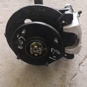 富路电动四轮车配件 富路美客四轮刹车羊角哈头总成