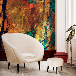 卧室复古大型壁画墙纸