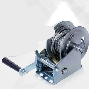 钢丝绳卷绕机电缆收卷线器钢丝绳收绳器安全绳收线器手动盘绳机器