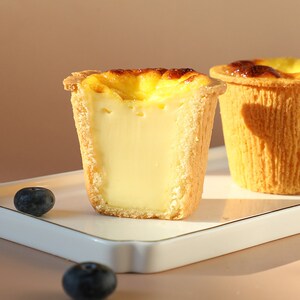 七哥珍馈德式布丁挞皮8个自制焦糖高筒蛋挞杯壳带锡底半成品9.