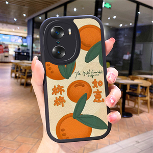 创意小羊皮适用荣耀80手机壳6opro新款5g男50se防摔h0n0r70曲屏50pro