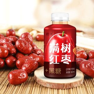 特润满树红枣果汁饮料大红枣汁饮品浓缩浓浆酸枣汁380ml*15瓶整箱