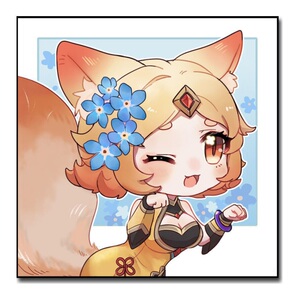 王者荣耀q版女英雄diy数字油画小尺寸英雄人物手绘动漫卡通油彩画