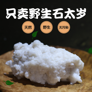 亿太岁长白山石太岁肉灵芝野生溶洞特级粉白肉活体泡水约60克