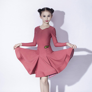 GTYDANCE2024黑池拉丁舞比赛规定标准赛服女童专业新款儿童演出服