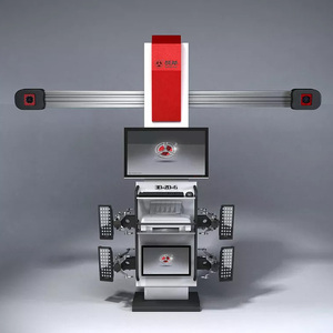 战斧四轮定位仪3d汽车维修设备调车四轮定位轮胎店设备 3d-zd-6