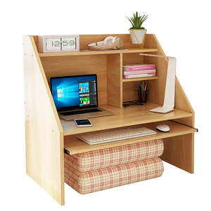 宿舍神器床上台式电脑桌大学生上铺加宽加大书桌寝室下铺懒人桌子