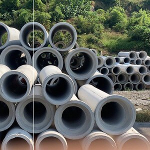 水泥管道钢筋混凝土现货排水管水渠涵管二极管大型平口雨水管