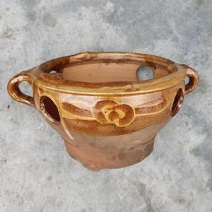 新火盆煮茶手提盆盆烤火炭冬天取暖器室内炭火炉陶瓷烤火老炉式.