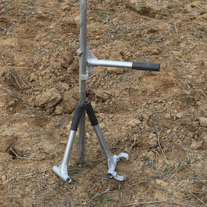 大棚配件大全温室蔬菜插钢管安装支架工具农用打洞器菜棚打眼神器