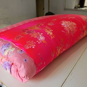 丝绸特厚加厚20斤30斤保暖被芯冬季防寒陪嫁夹腿棉被结婚喜被定做