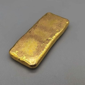 古董大清金库金条仿真实心仿古金锭不掉色黄金千足金砖金影视道具