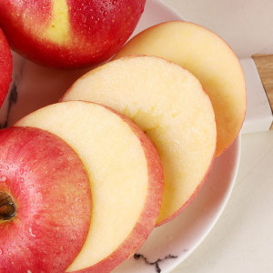 陕西红富士米脂山地苹果新鲜冰糖心脆甜水果整箱礼盒高原一级大果