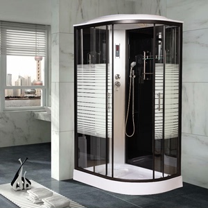 整体淋浴房浴室家用扇形玻璃简易隔断洗澡一体式封闭式洗浴沐浴房