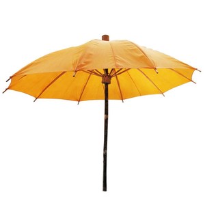 油布伞防雨竹木伞摄影艺术道具油纸伞防雨老式纯手工伞装饰伞黄伞