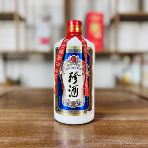 光瓶无盒〓2010年贵州珍酒1975酱香型53度500ml