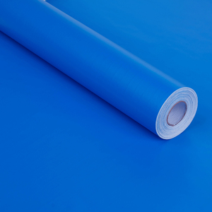 纯色墙纸自粘10米卧室温馨背景墙贴防水宿舍翻新装饰壁纸白粉蓝色