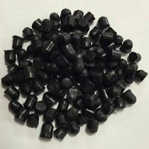 黑色PVC环保再生料 PVC黑色60度70度80度90度 注塑级PVC黑色颗粒