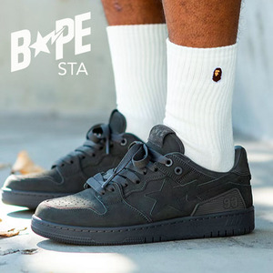 bapesta sk8 dunk漆皮猿人low星星低帮撞色联名休闲滑板运动鞋子