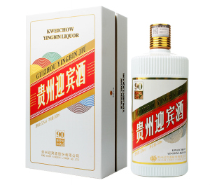 贵州迎宾白酒礼盒90酱香型53度500ml*6瓶礼盒整箱件高度纯粮食酒