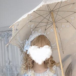 洛丽塔伞花嫁工艺花边防晒汉服伞花嫁蕾丝洛丽塔lo伞lolita公主洋