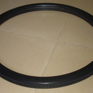 新品三轮车微孔实心弹力免充z气轮胎40寸22寸带钢粗加圈