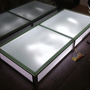 玻璃舞台铝合金玻璃舞台路演活动婚纱店钢琴发光汽车展台展架地台