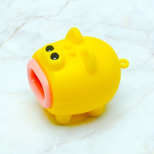 解压神器可爱吐舌头小猪亲吻猪吐泡泡猪发泄挤压公仔玩具