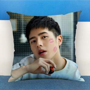 刘昊然周边抱枕明星海报靠枕头定制学生生日礼物双面含芯沙发靠垫