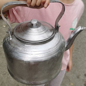 老式铝制烧水壶特厚纯铝开水壶煤炉燃气灶传统家用大茶壶