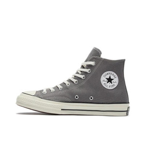 converse匡威女鞋1970s三星标浅灰色高帮情侣休闲男帆布鞋170552c