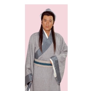 万圣节后羿古装唐朝汉服教书先生秀才董永古代平民百姓管家丁演出