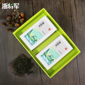 浙将军莫干黄芽2021罐装春茶香型高山绿茶叶莫干特产礼盒装100g
