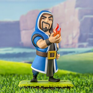 supercell皇室战争 法师手办火法clash胜利系列部落冲突周边摆件