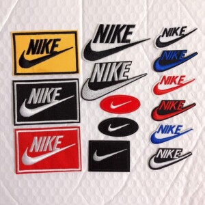 耐克标志logo贴运动服logo衣服装饰贴布贴花修补贴衣贴刺绣徽章标