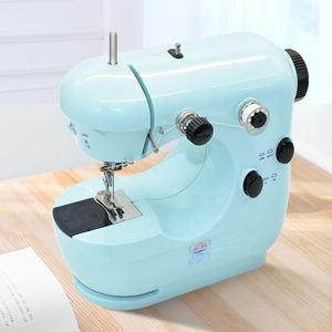 家用缝纫机小型电动家庭台式迷你多功能手持全自动吃厚微型缝衣机