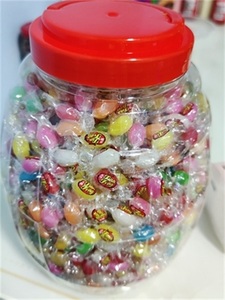 天凤彩虹糖罐装散装七彩糖果彩色软糖混合水果味儿童西瓜泡泡糖