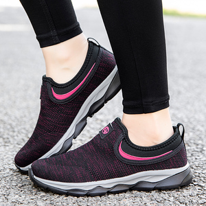 足力健老人鞋正品女鞋春秋软底防滑中老年健步鞋轻便透气妈妈鞋子