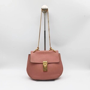 00孙小舒77淘宝vintage正品中古 chloe 克洛伊米灰色小猪金链包0人