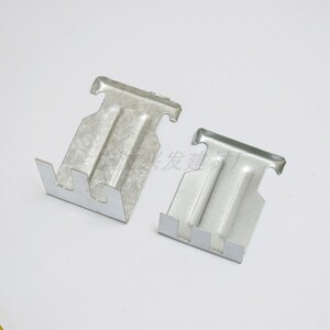 石膏板吊顶吊挂件轻钢龙骨配件50/60中吊 主接付接连接件支撑卡