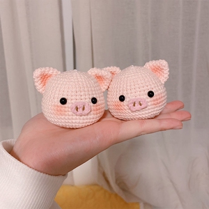 90vivian909088淘宝yt&ur2021夏季新品女装卡通刺绣猪猪圆领宽松