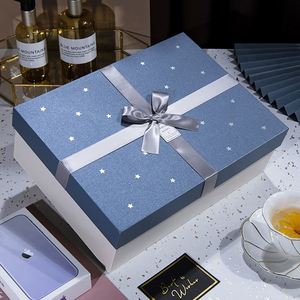 大型礼物盒礼盒空盒大容量包包礼袋仪式感长方形生日男孩围巾专用