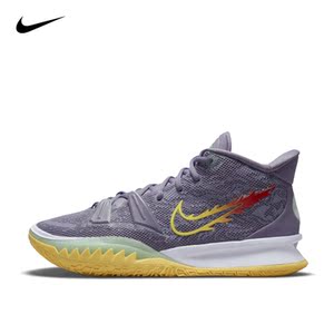 耐克nike kyrie 7 ep欧文7代全明星男鞋黑白紫首发气垫缓震篮球鞋