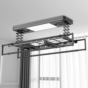 金贵夫人电动晾衣架阳台室内伸缩晒衣架智能升降家用自动晾衣杆凉